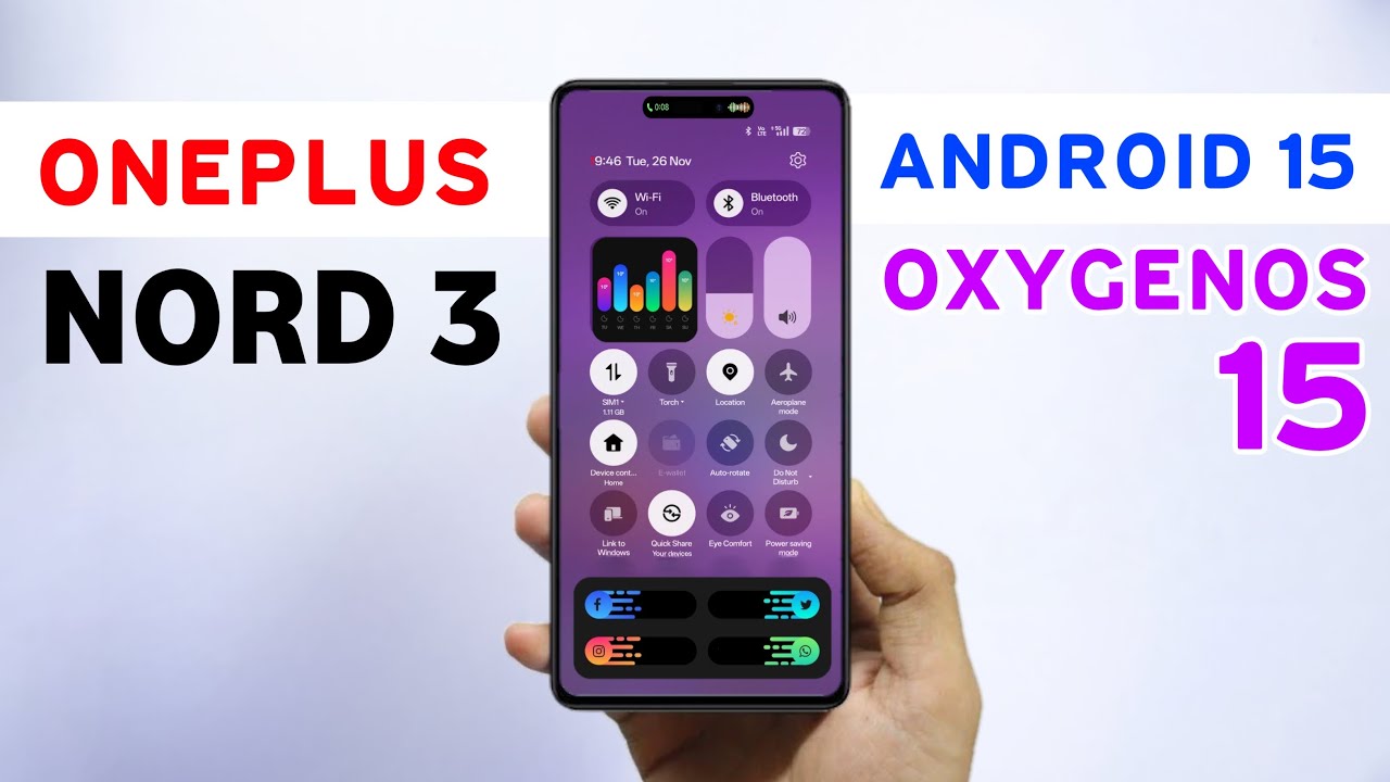 Oneplus Nord 3 OxygenOS 15 Android 15 Update | 25+ Hidden Features | Nord 3 New Update
