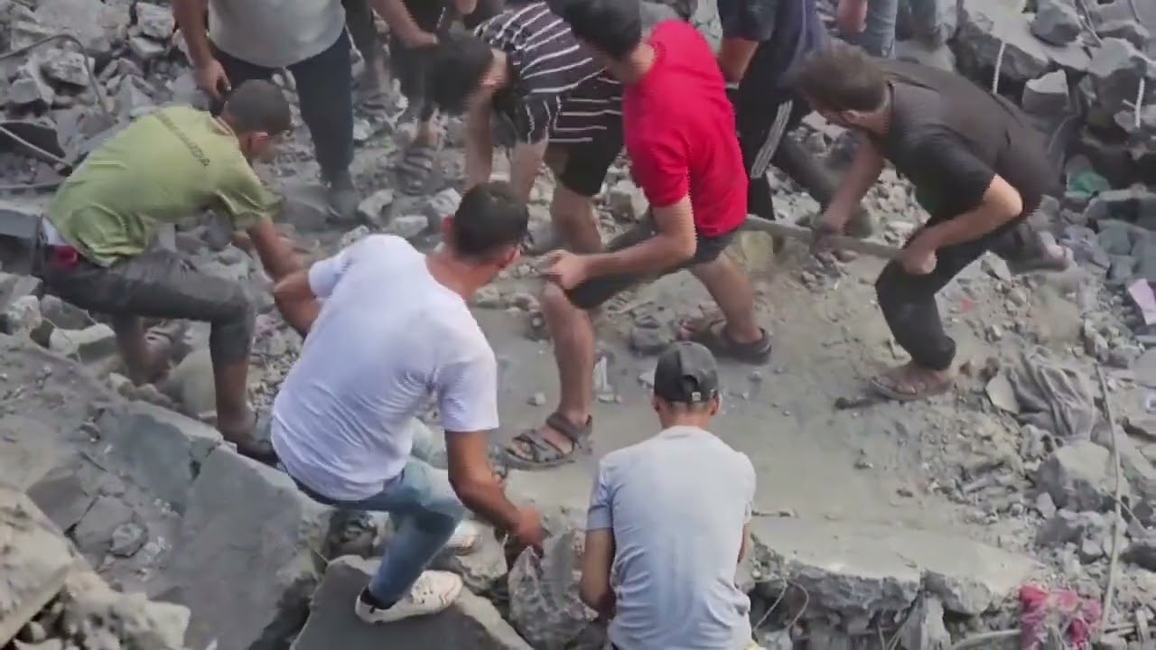 Jabalia refugee camp blast