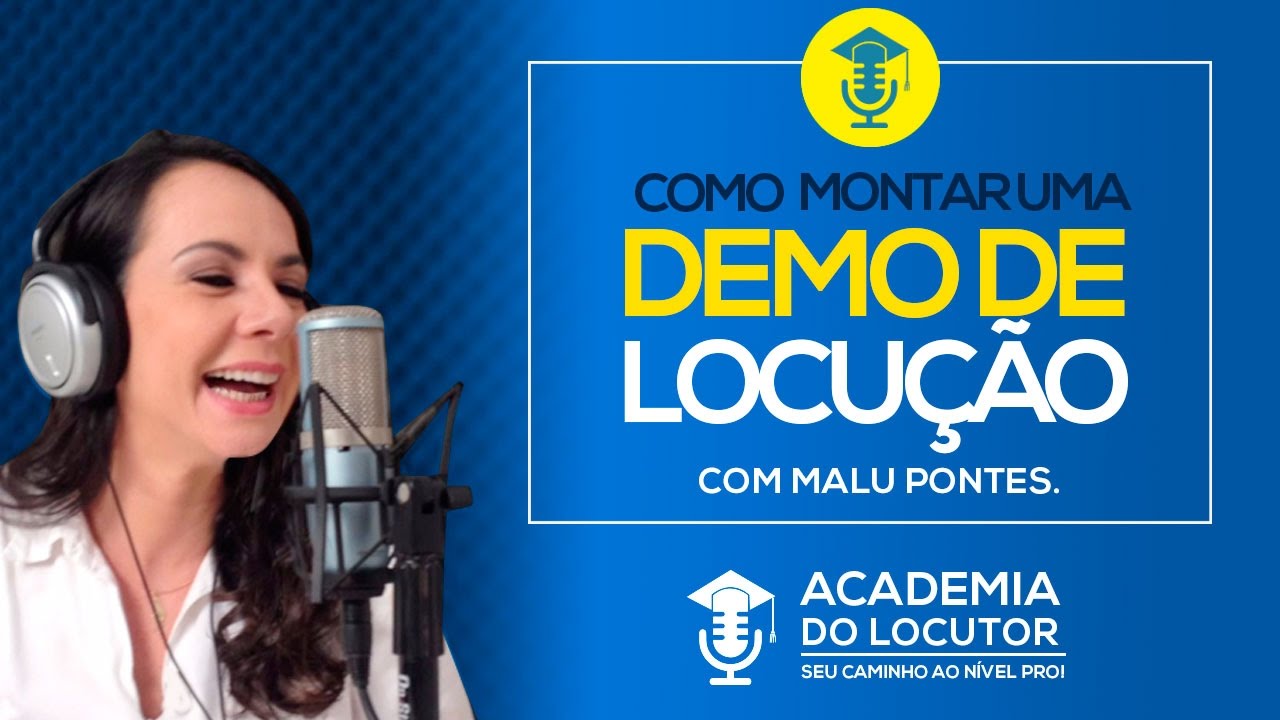 Como montar uma DEMO de locução - Workshop gratuito - Aula #01