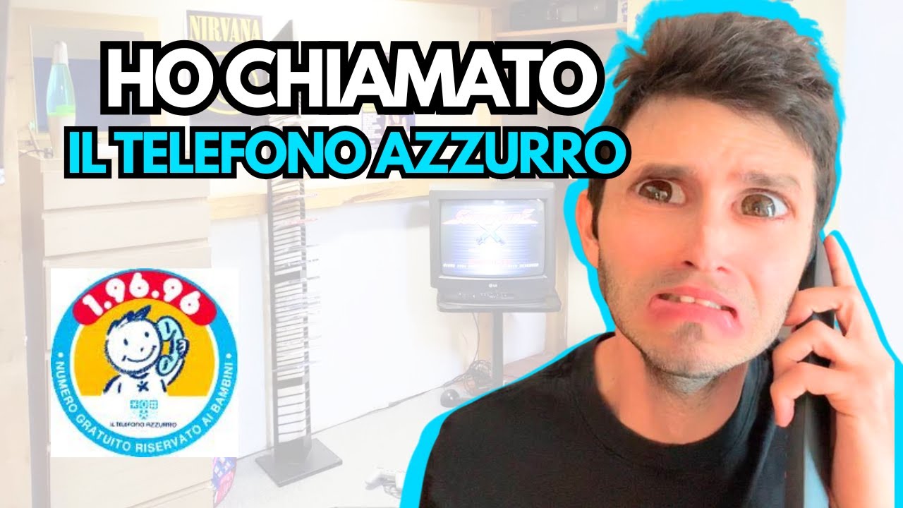 IO a 8 Anni che Chiamo Il TELEFONO AZZURRO dopo Una Litigata con i Miei Genitori