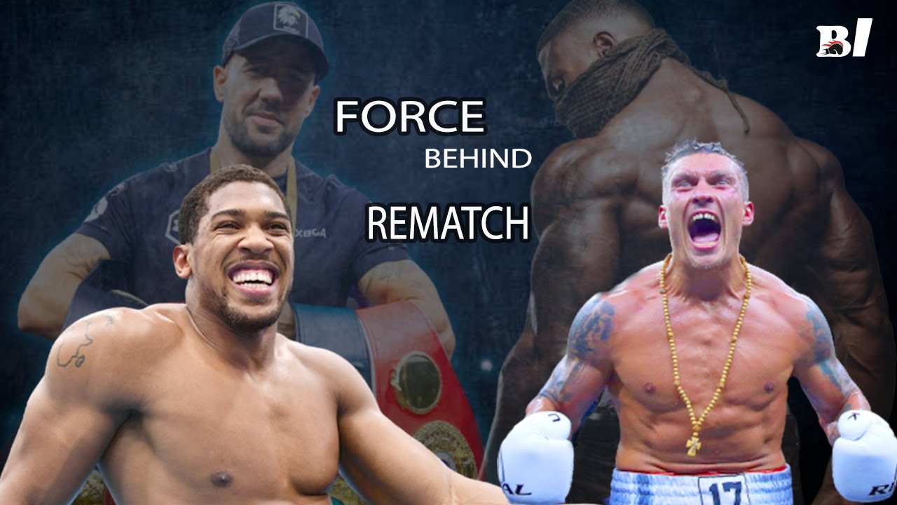 The men behind Anthony Joshua and Usyk in the rematch between these two boxers