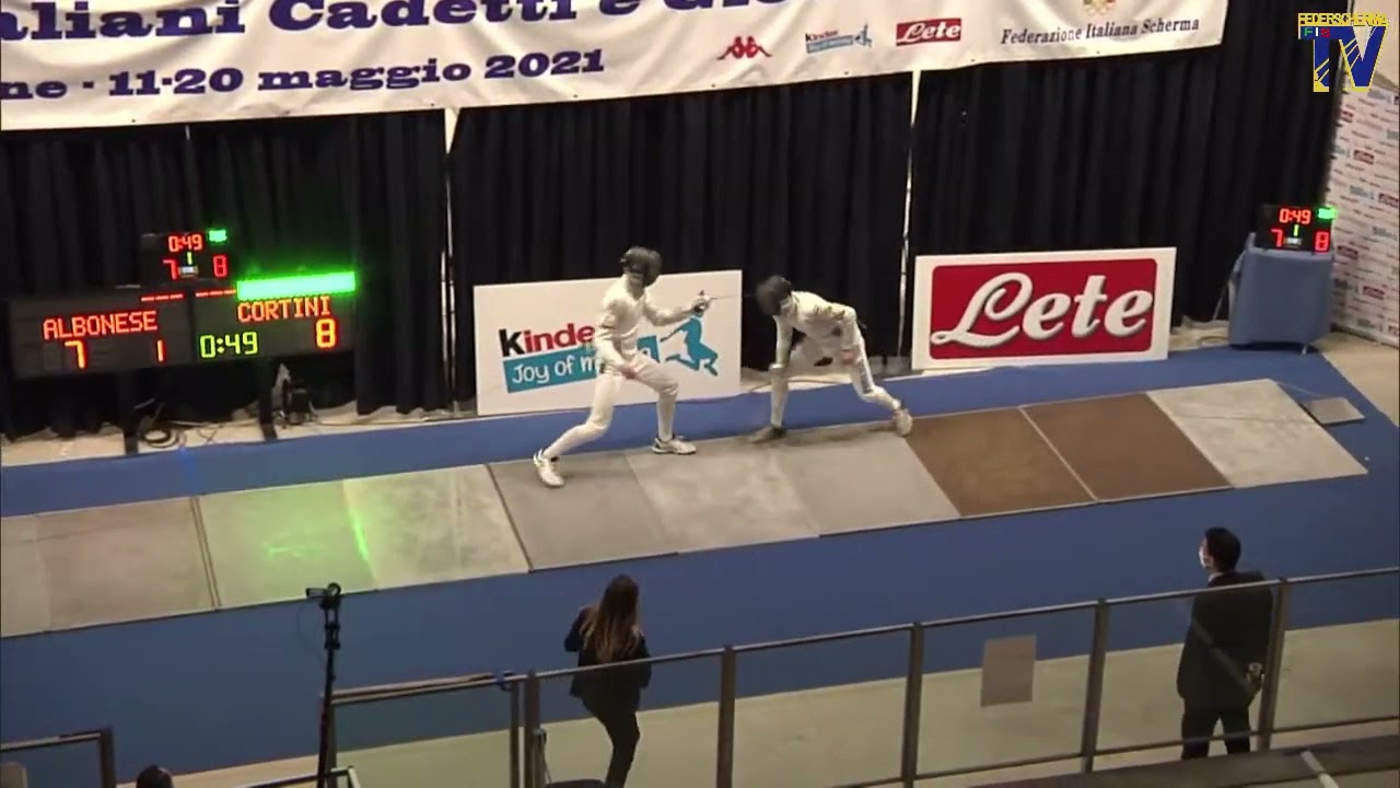 Italian Championships 2021 CME - L4 - Damiano Albonese v Leonardo Cortini