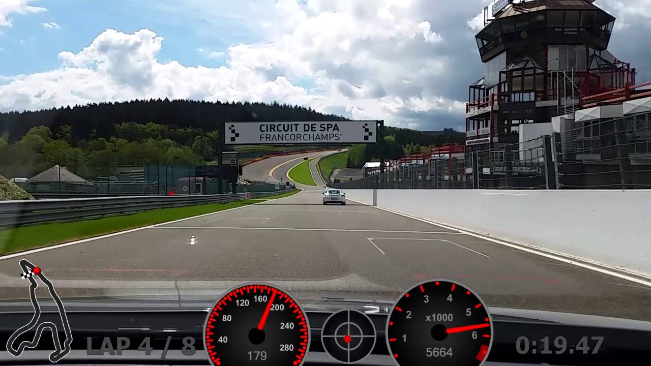 Mercedes A45 AMG & Porsche Cayman GTS Spa Francorchamps DSK 19.05.2016 Gruppe 2