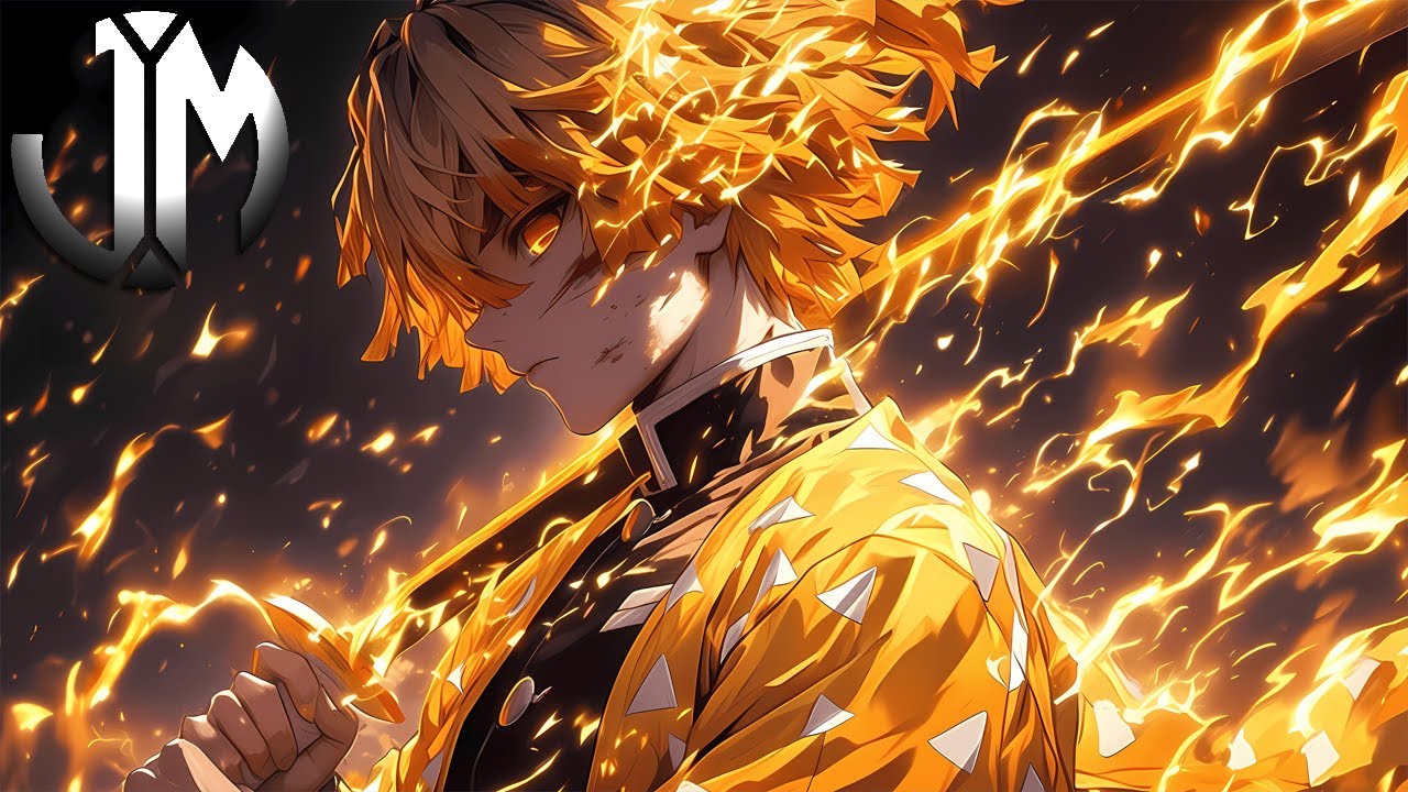 Trovão Flamejante | Zenitsu (Demon Slayer) | Jovem Maker