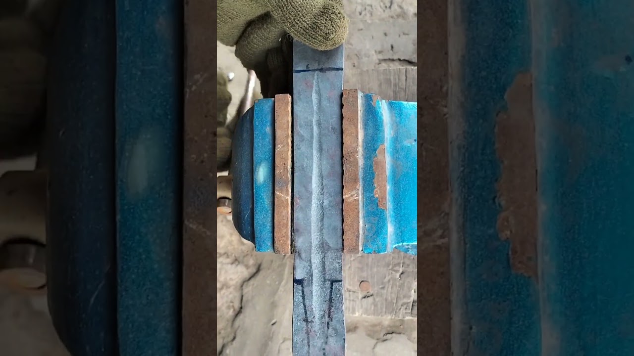 Making a Wood Carving Chisel Out Of Rusted Bearing || YOUTUBE SHORTS