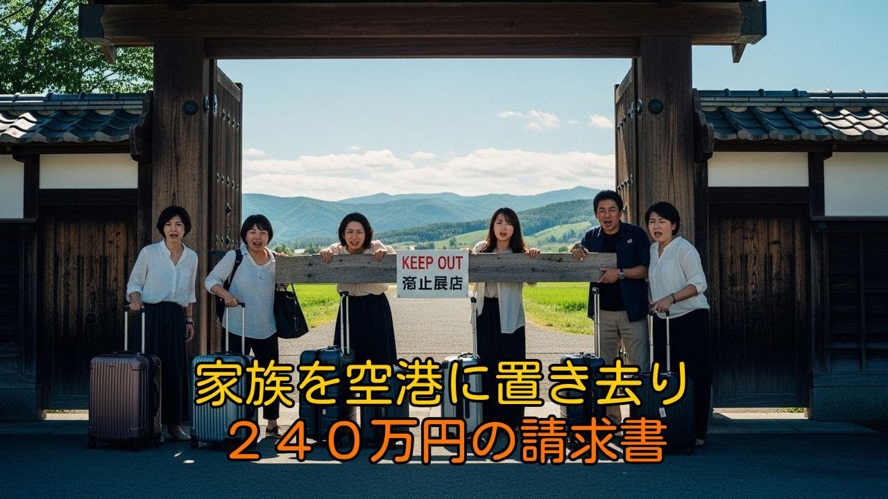 「金と労力以外価値ない」暴言を吐く息子夫婦を空港に置き去りにした結果