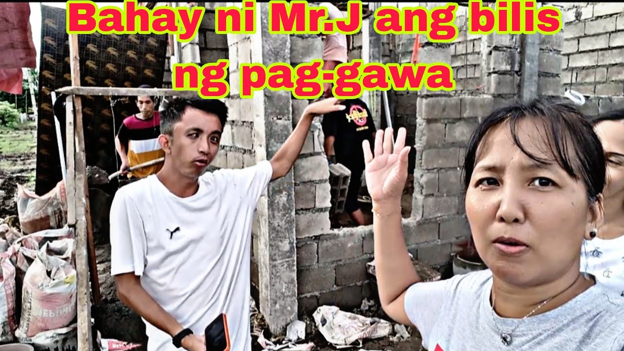 BAHAY NI MR.J NAPAKABILIS NG PAG-GAWA,MALAPIT LAPIT NA SA KATOTOHANAN.