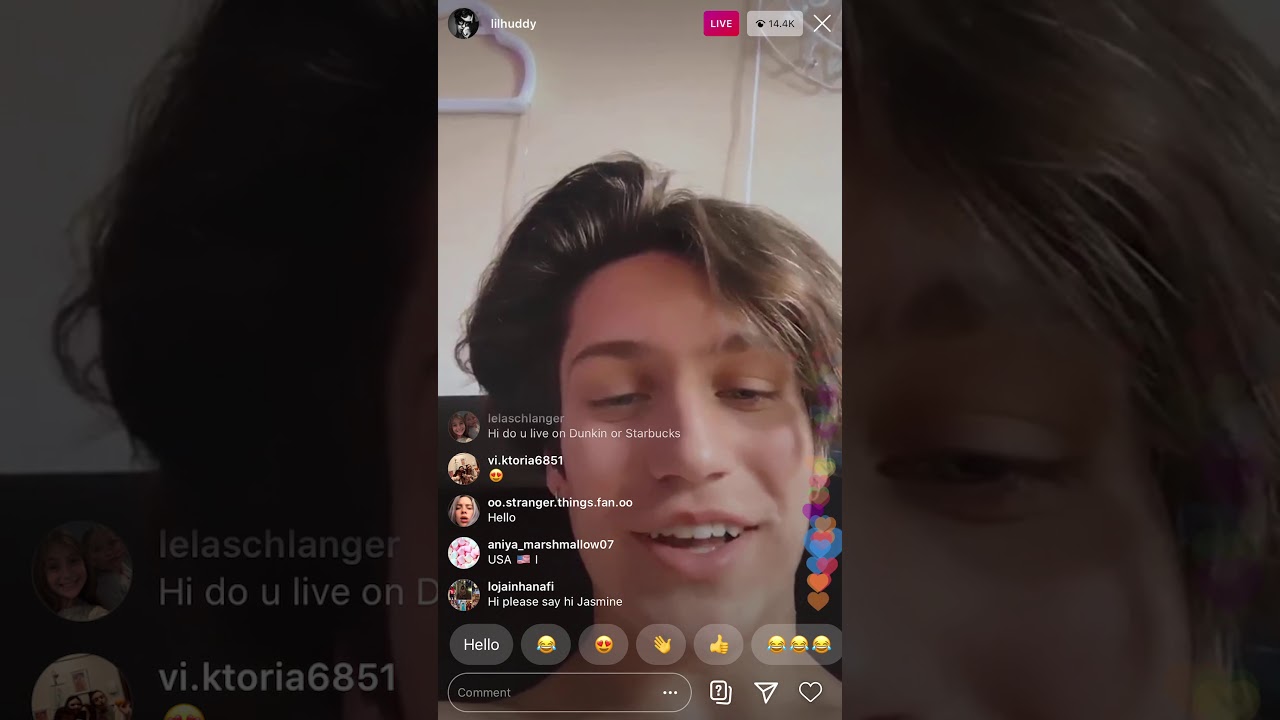 Lil Huddy Instagram Live (March 22nd)