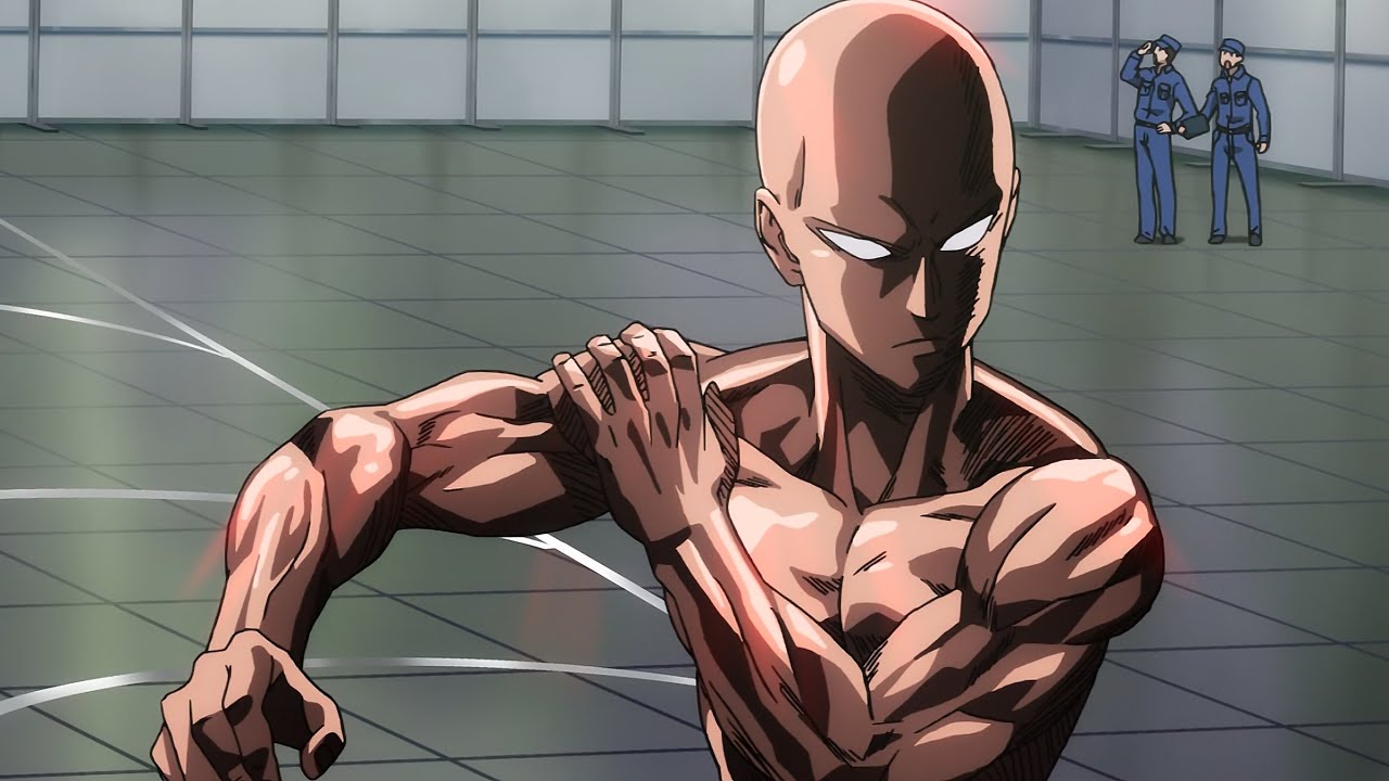 Смешные моменты из One Punch Man!! #аниме