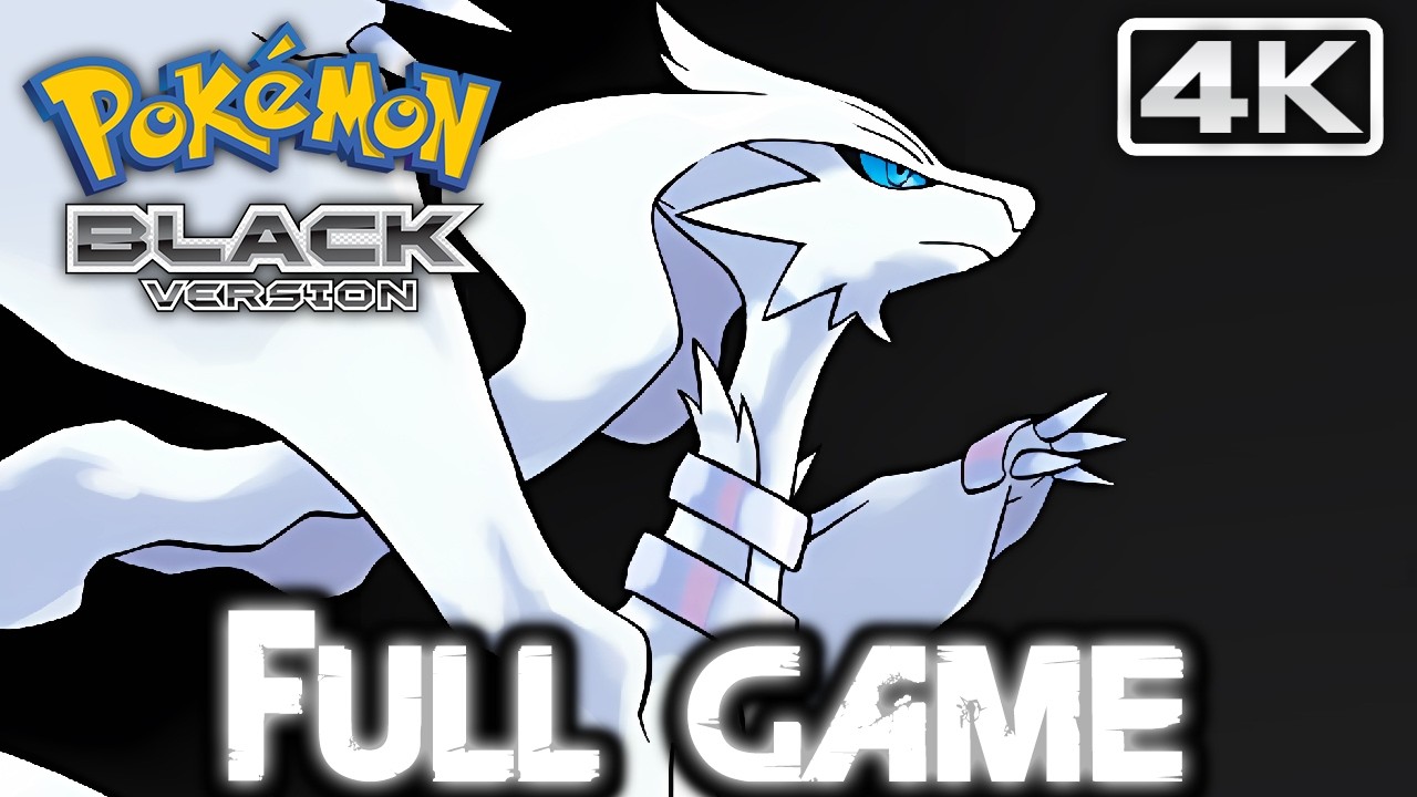 POKÉMON BLACK Gameplay Walkthrough FULL GAME (Nintendo DS)