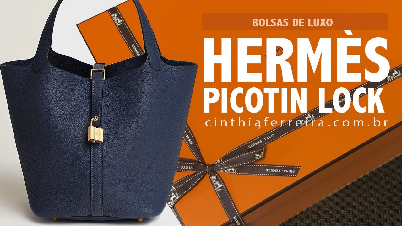 Unboxing e Detalhes da bolsa Hermés Picotin Lock 22| Por Cinthia Ferreira