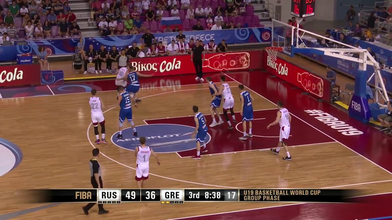 Nikita Mikhailovskii Triple-Double 20 Pts 13 Rebs 12 Assists FIBA U19 World Cup 2019