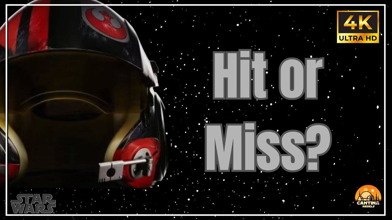 Шлем Poe Dameron Black Series | Да или нет!
