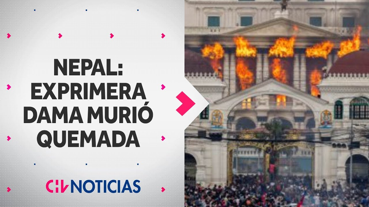 CRISIS EN NEPAL 🚨 Esposa de ex primer ministro murió quemada: Manifestantes incendiaron su casa