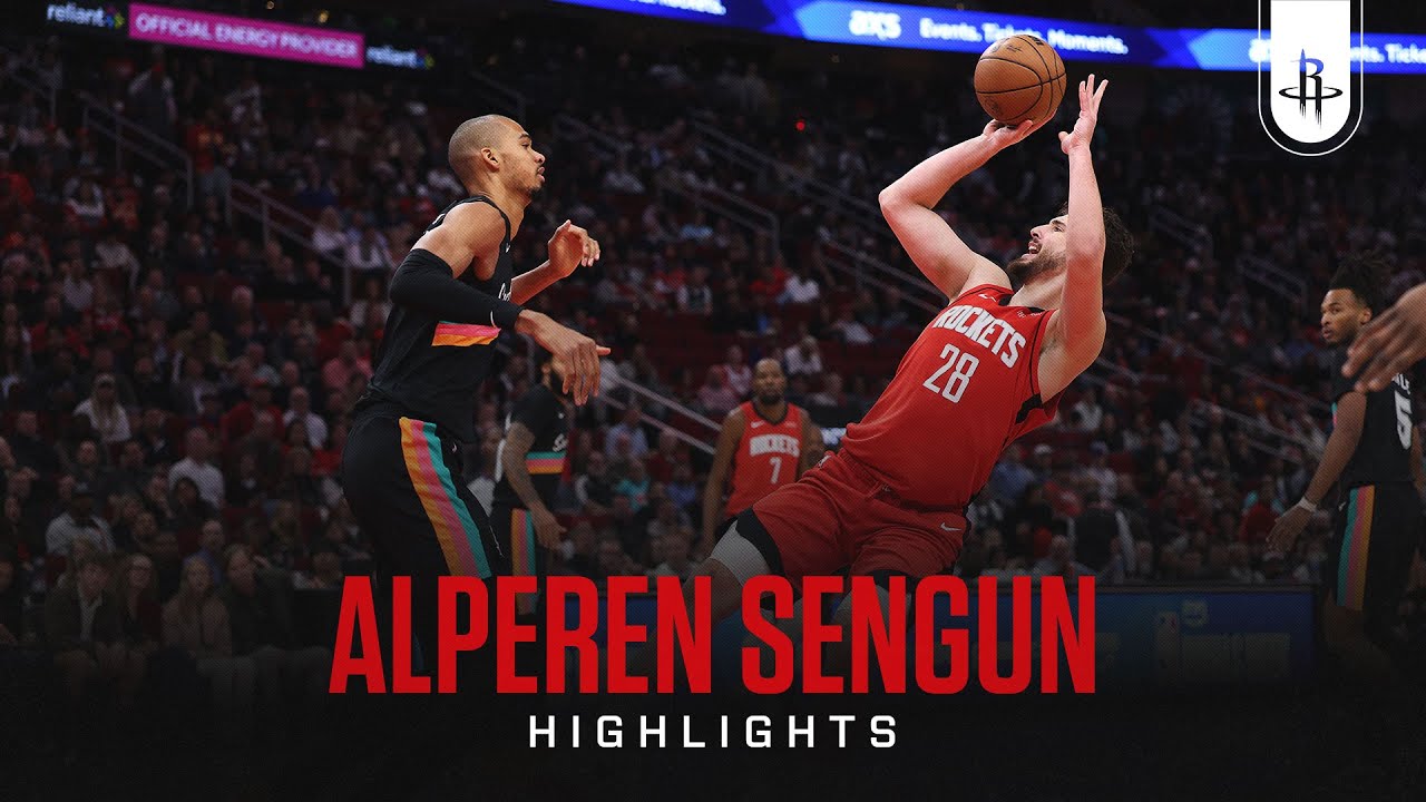 Alperen Sengun (20 points) Highlights vs. San Antonio Spurs