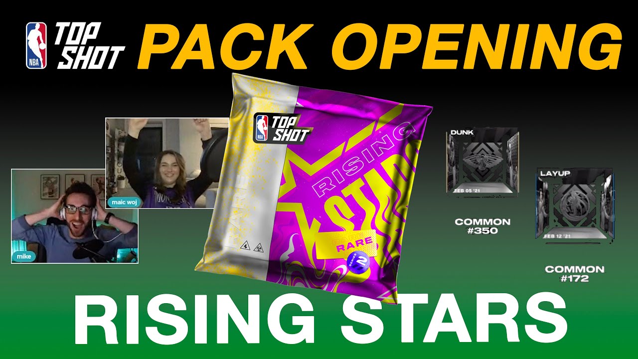 NBA Top Shot PACK OPENING - Rising Stars RARE! Luka! Zion!