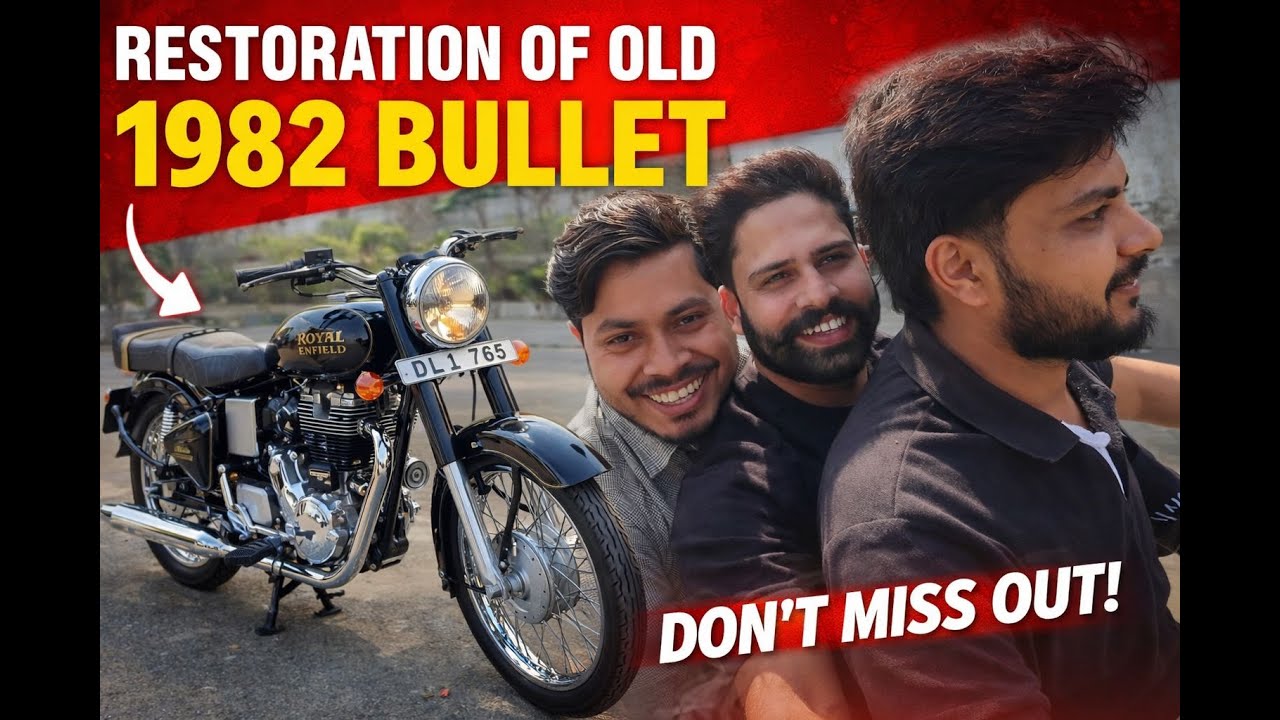 Ye Bullet Kabadi Thi 😲 | 1982 Royal Enfield Restoration | End Tak Dekhna