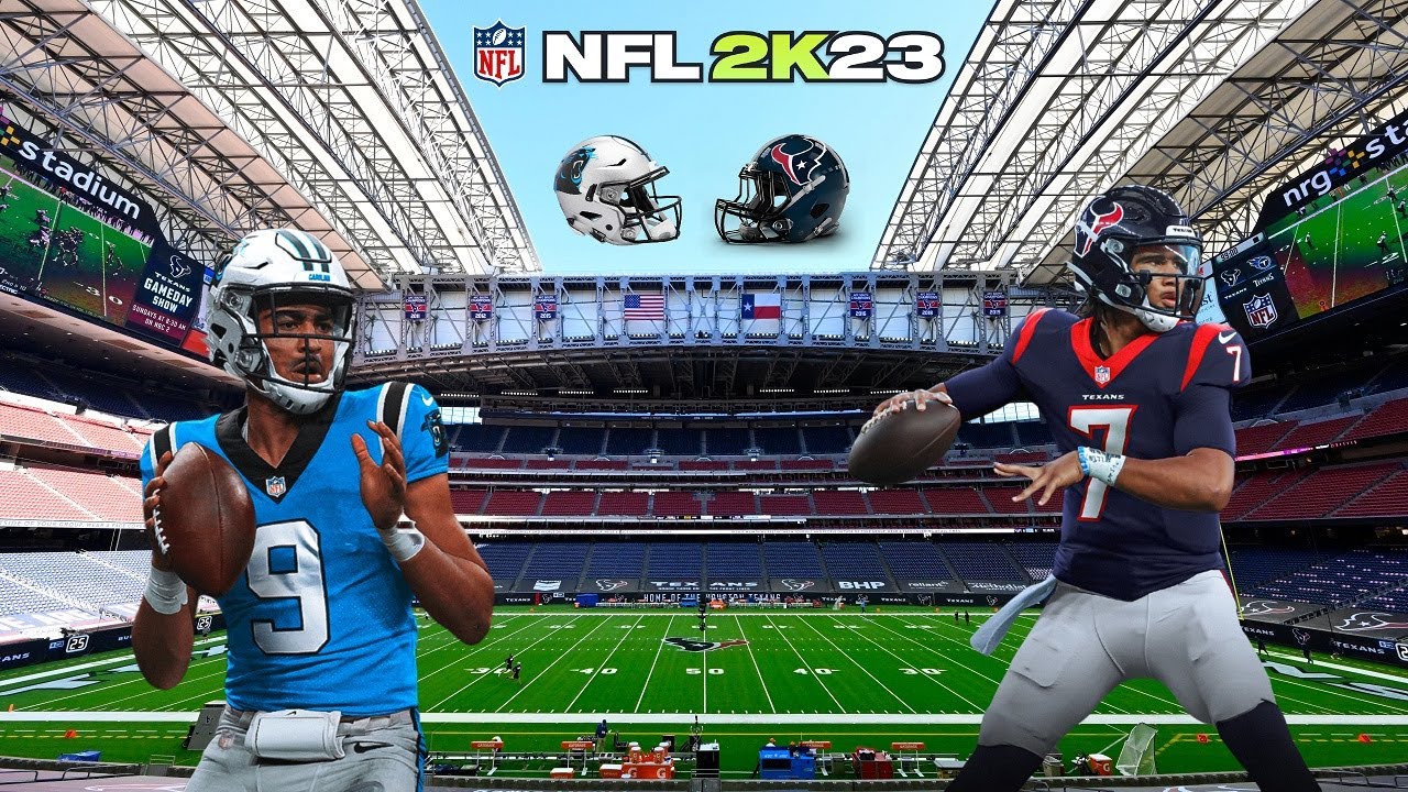 NFL 2k23 | Carolina Panthers vs Houston Texans | NFL 2k5 Resurrected | PCSX2 | Young vs Stroud | 4K