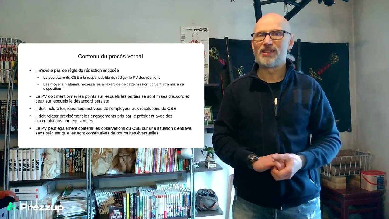 Le procès verbal du CSE