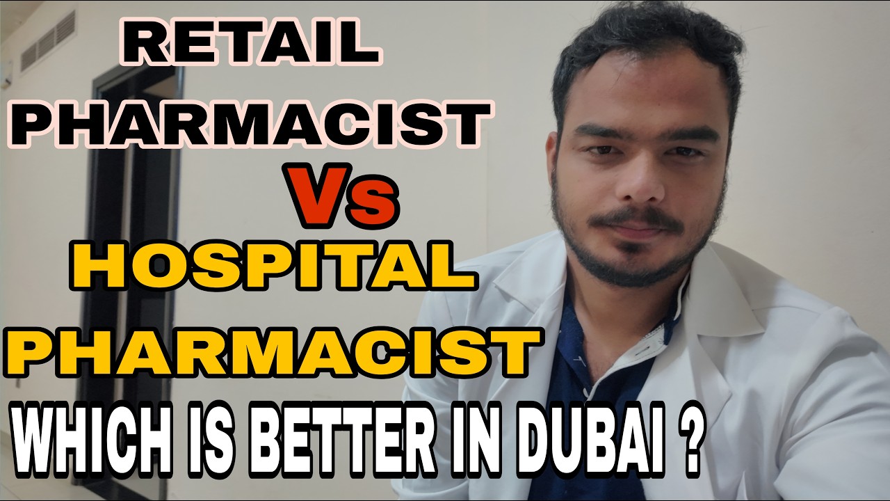 Scopes after DHA exam dubai 2026 /Hospital pharmacist vs Retail Pharmacist/How to get job in dubai ?