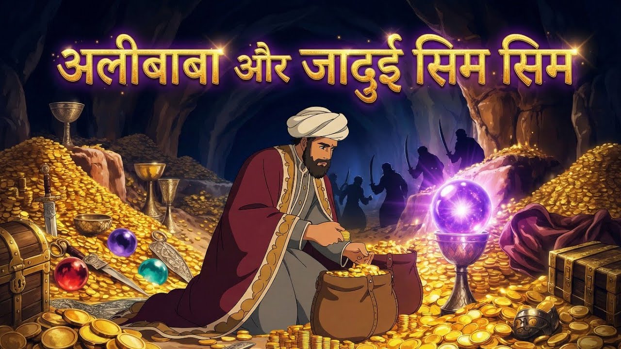 अली बाबा और जादुई सिम सिम || Ali Baba Ki kahani || #story  #realstory 