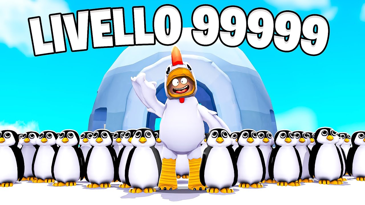 SONO DIVENTATO IL RE DEI PINGUINI SU ROBLOX!!
