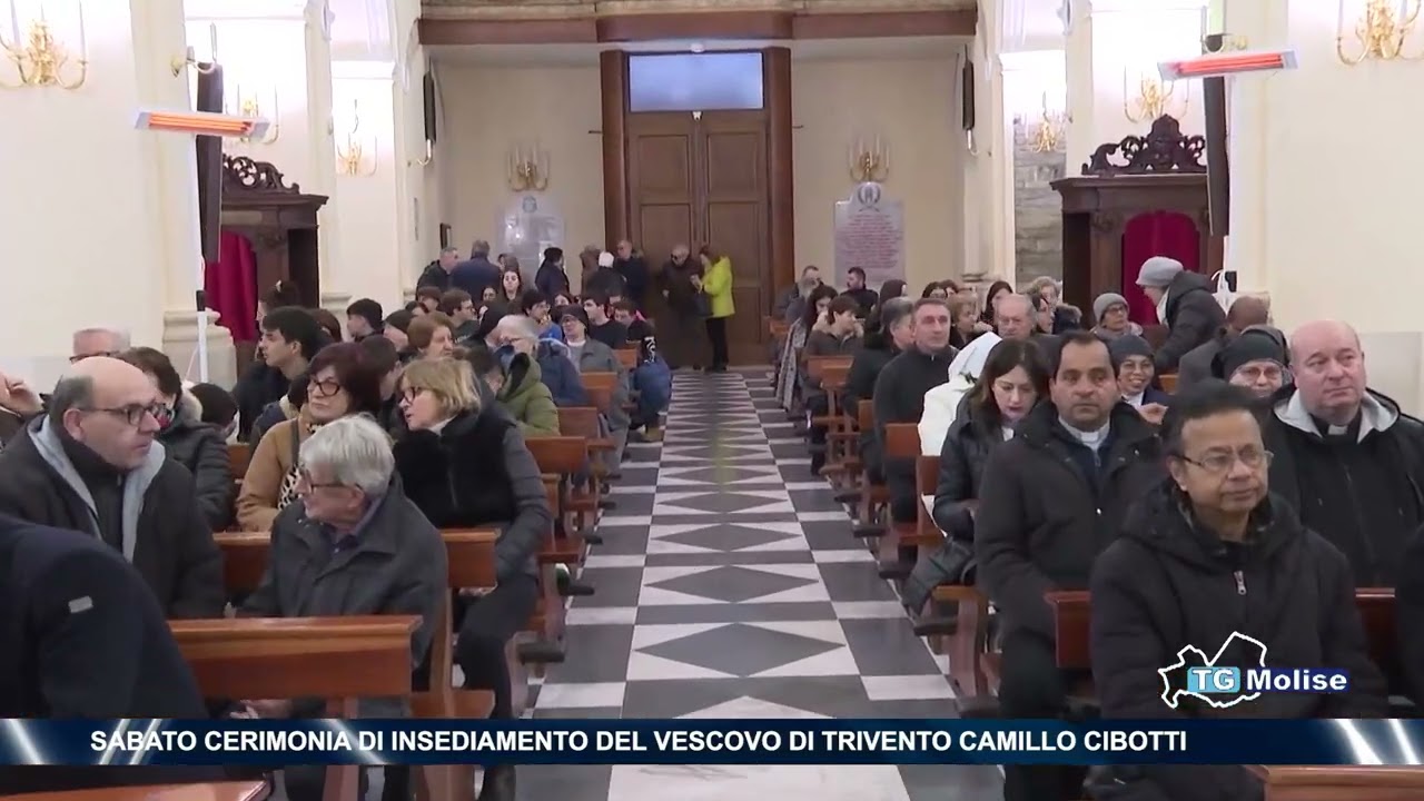 Sabato cerimonia di insediamento del vescovo di Trivento Camillo Cibotti