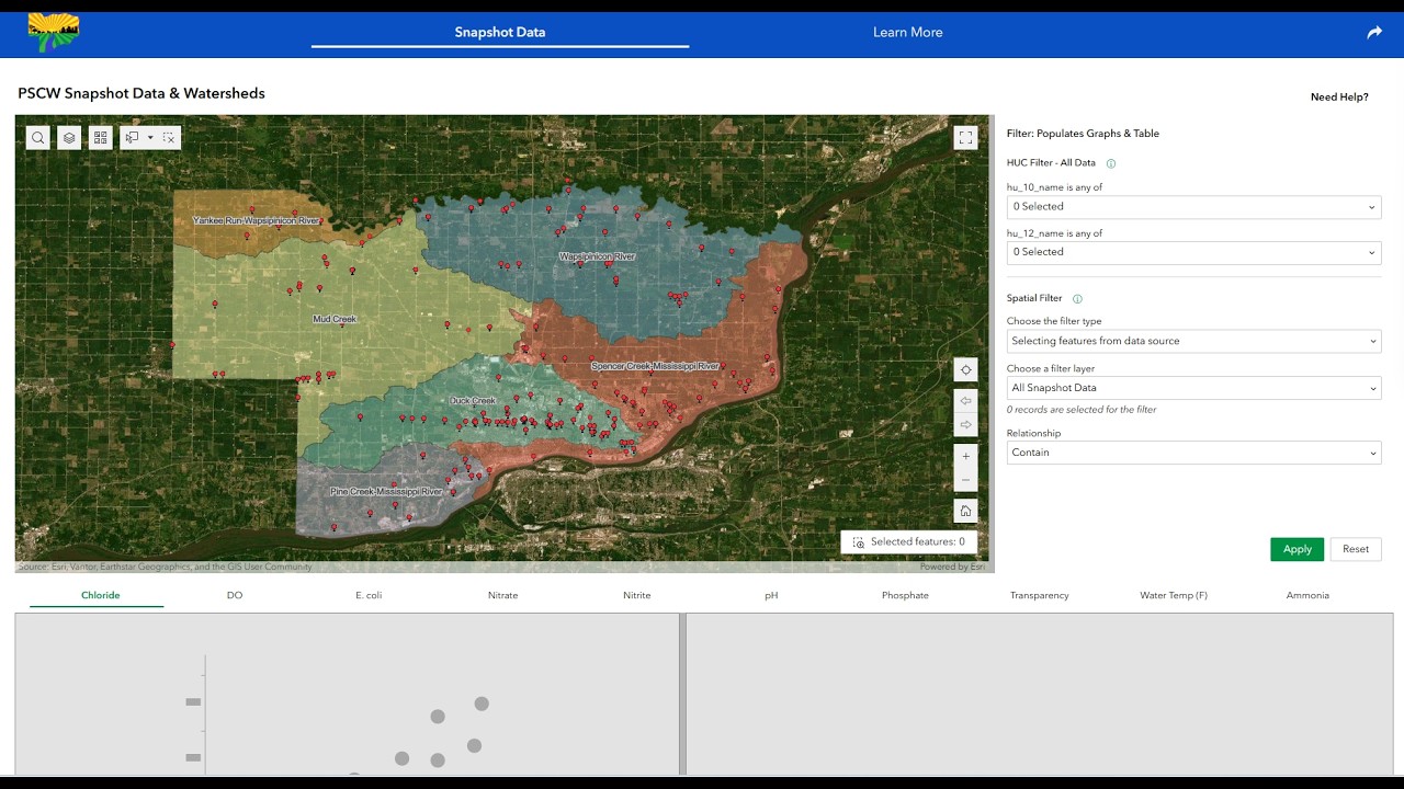 PSWC - How to us the Experience Builder Map Filter and Charts