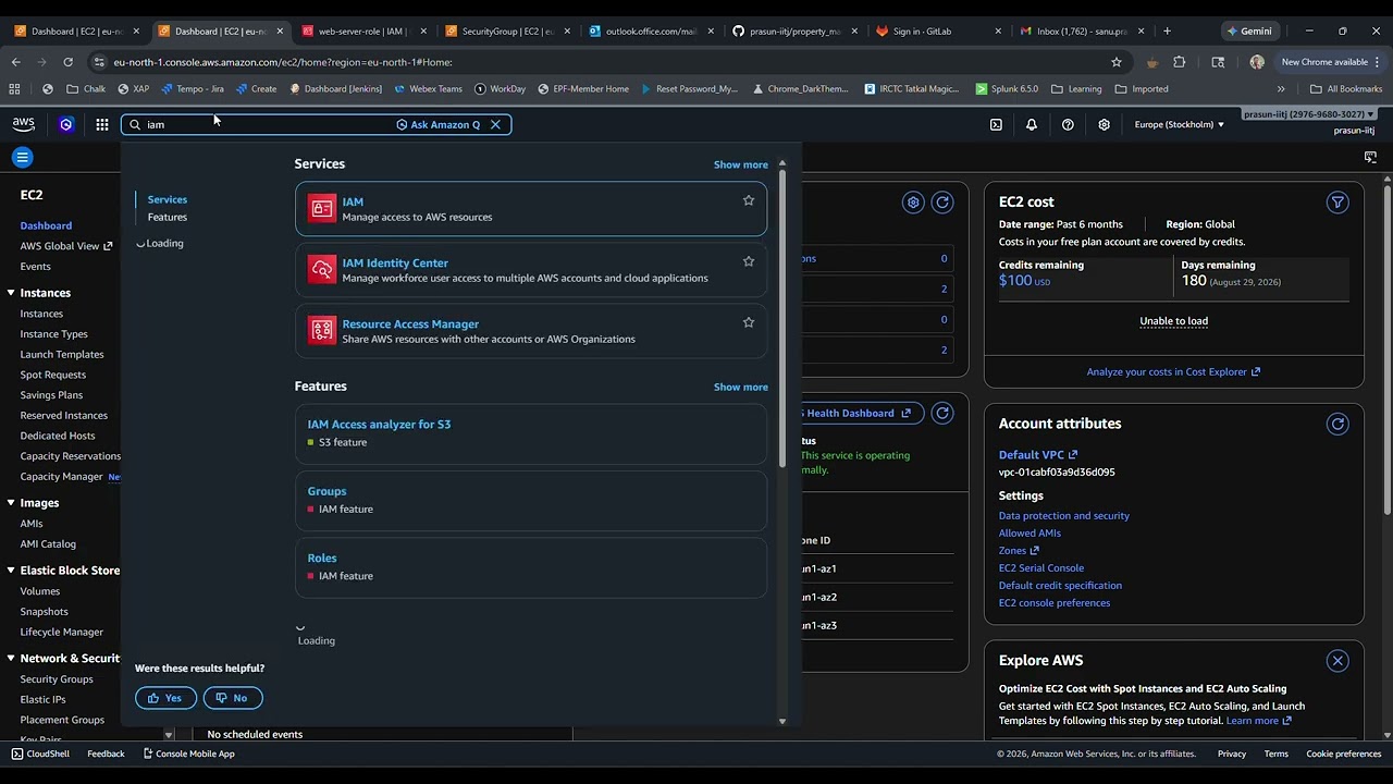 VCC Assignment 2 : AWS EC2 Virtual Machine Auto Scaling & Security, IAM Configuration