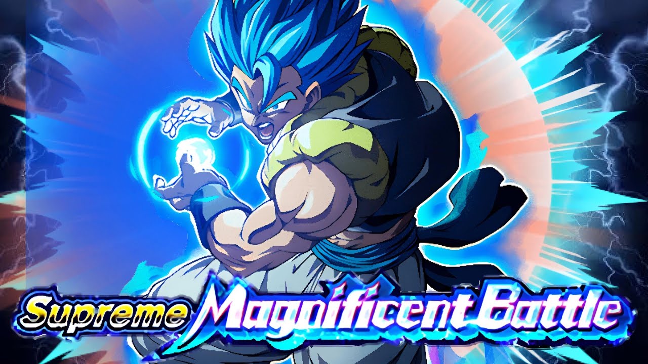 (55% Team) Blue Gogeta Stage Supreme Magnificent Battle Cleared | Dokkan Battle |