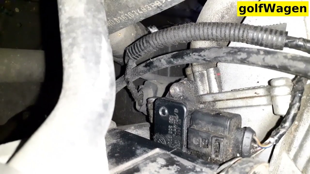 Skoda Fabia 1 MAP sensor location
