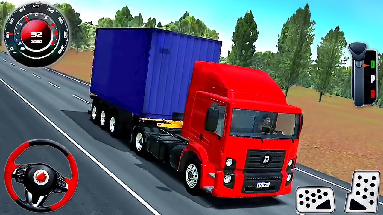 World Truck Driving Simulator #6 - Cargo Mega Transport Offroad Driver - Android GamePlay