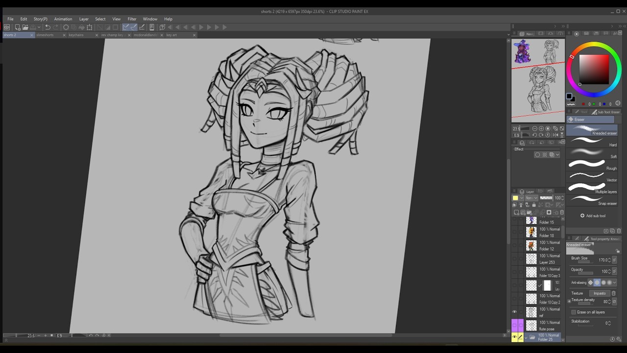 Drawing My Dungeon Master!! Commission Stream!