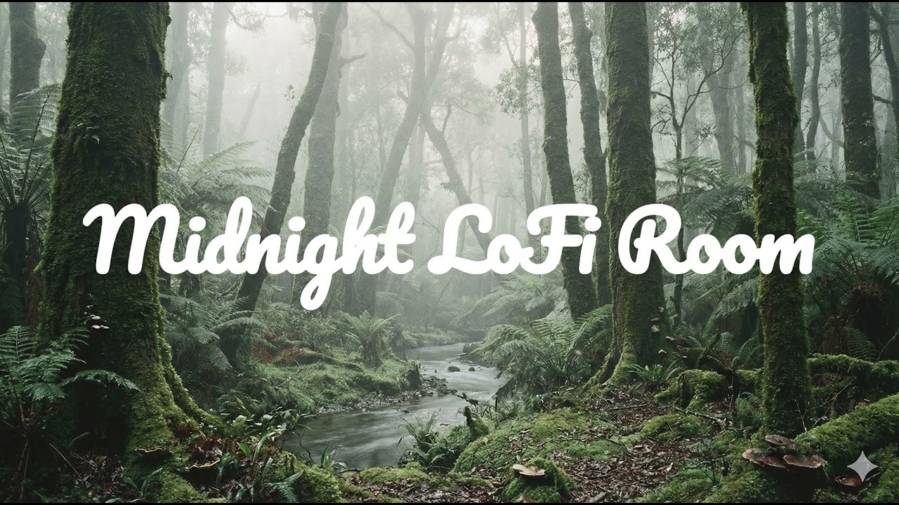 Midnight LoFi Room — Chill Beats to Study, Relax & Sleep 🌿