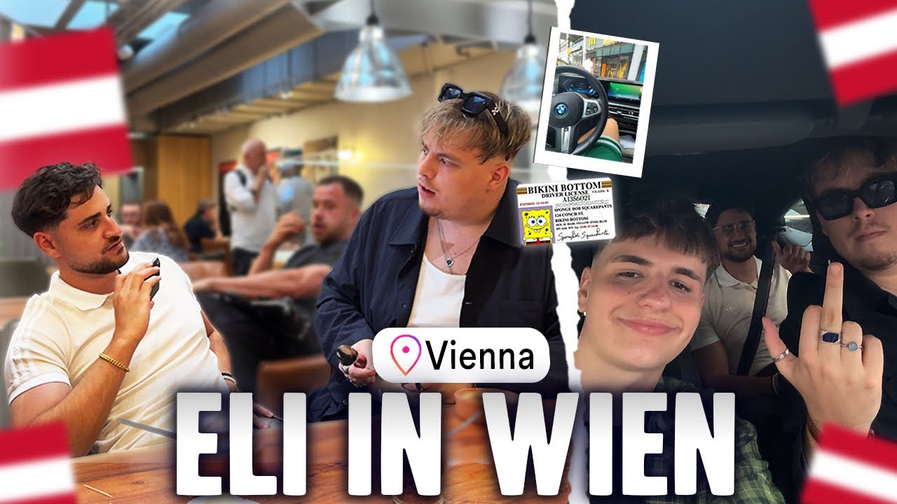 ICH FAHRE ELI UND KROKO IN WIEN 🚗 FÜHRERSCHEIN BESTANDEN 👀 VLOG!