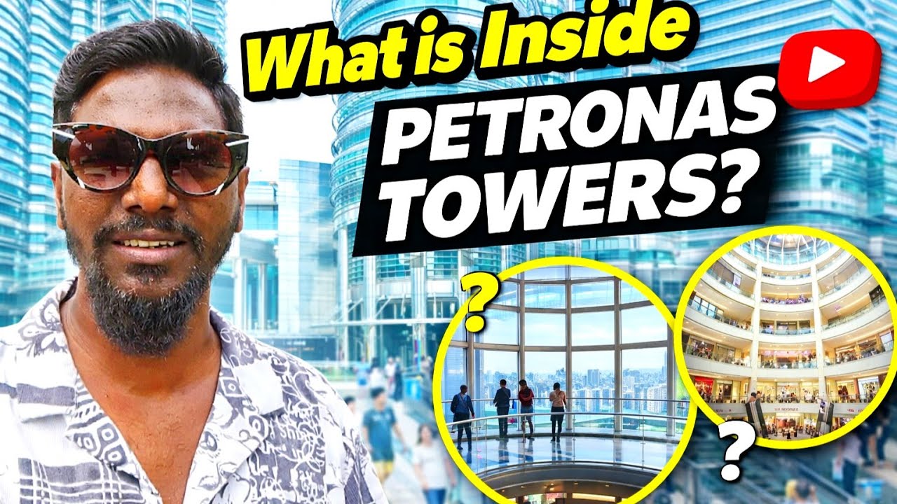 PETRONAS TOWERS walking tour // What's inside this twin towers???