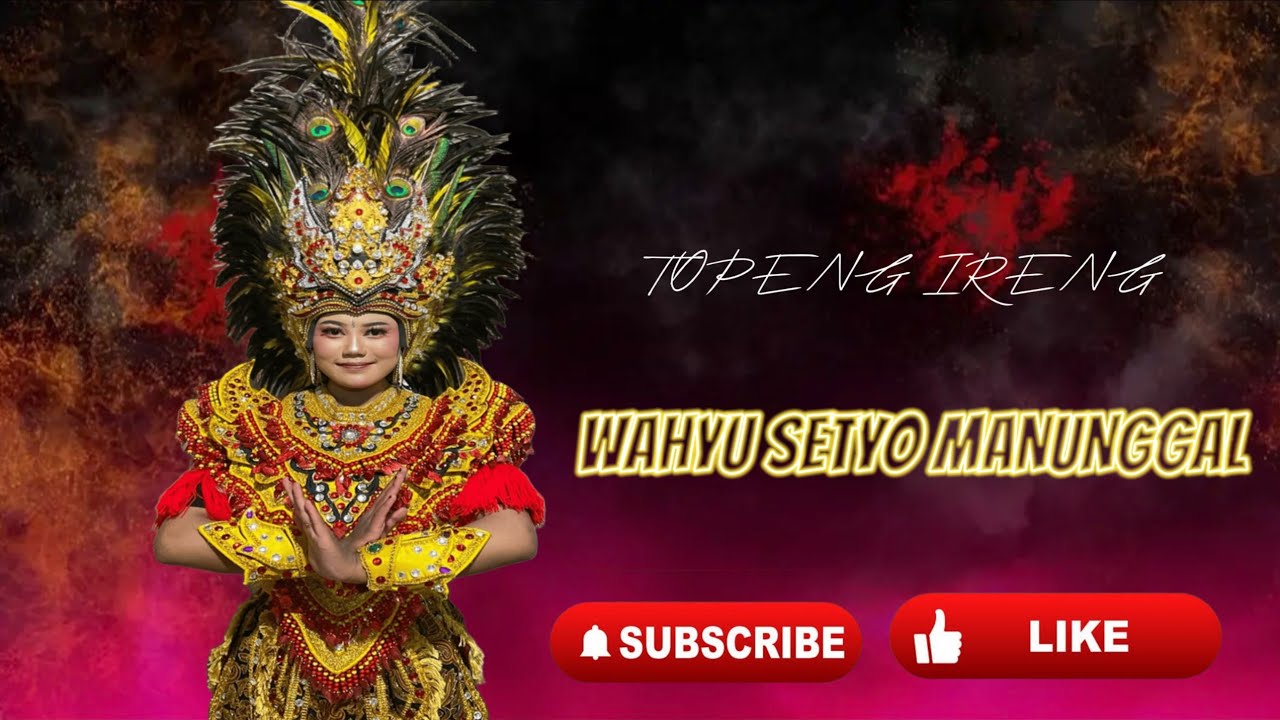 Wowww😮😮 CANTIKNYA TOPENG IRENG WAHYU SETYO MANUNGGAL TERBARU.