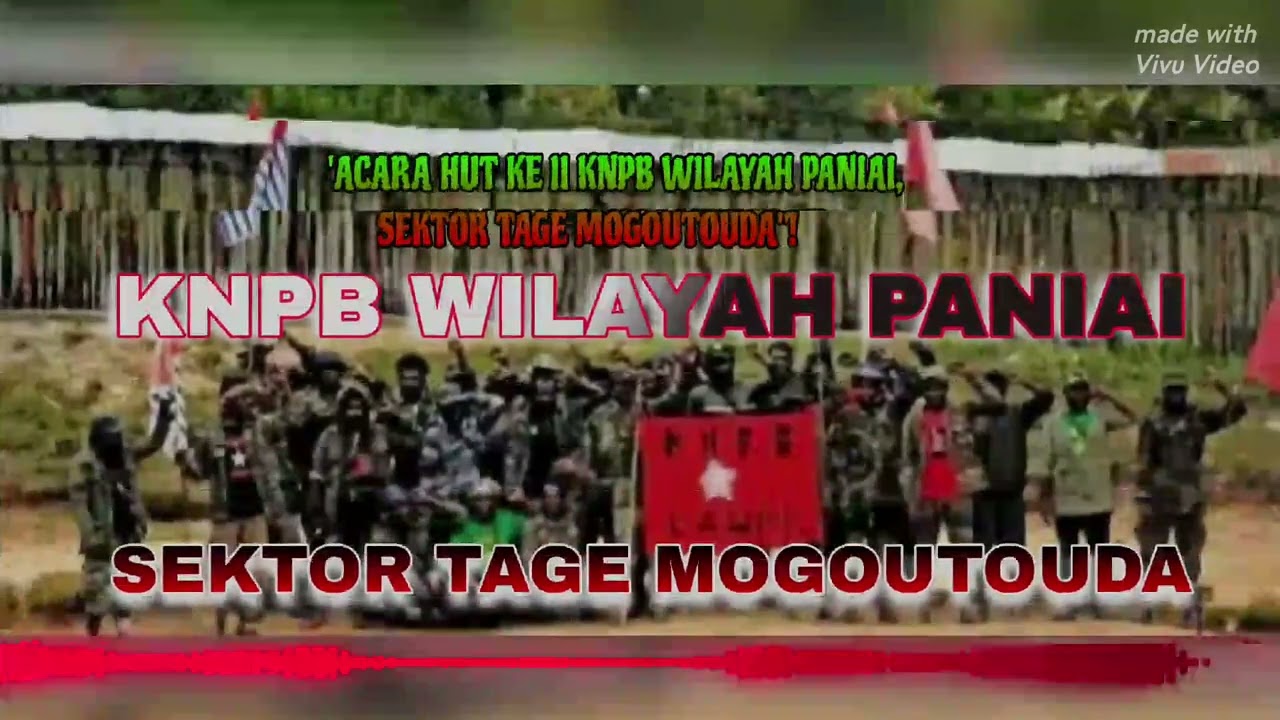 LAGU PERJUANGAN 'ACARA HUT KE II KNPB WILAYAH PANIAI, SEKTOR TAGE MOGOUTOUDA