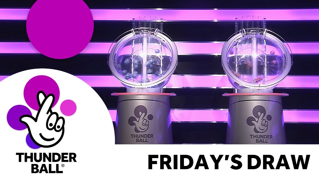 The National Lottery &lsquo;Thunderball&rsquo; draw results from Friday 23rd February 2018