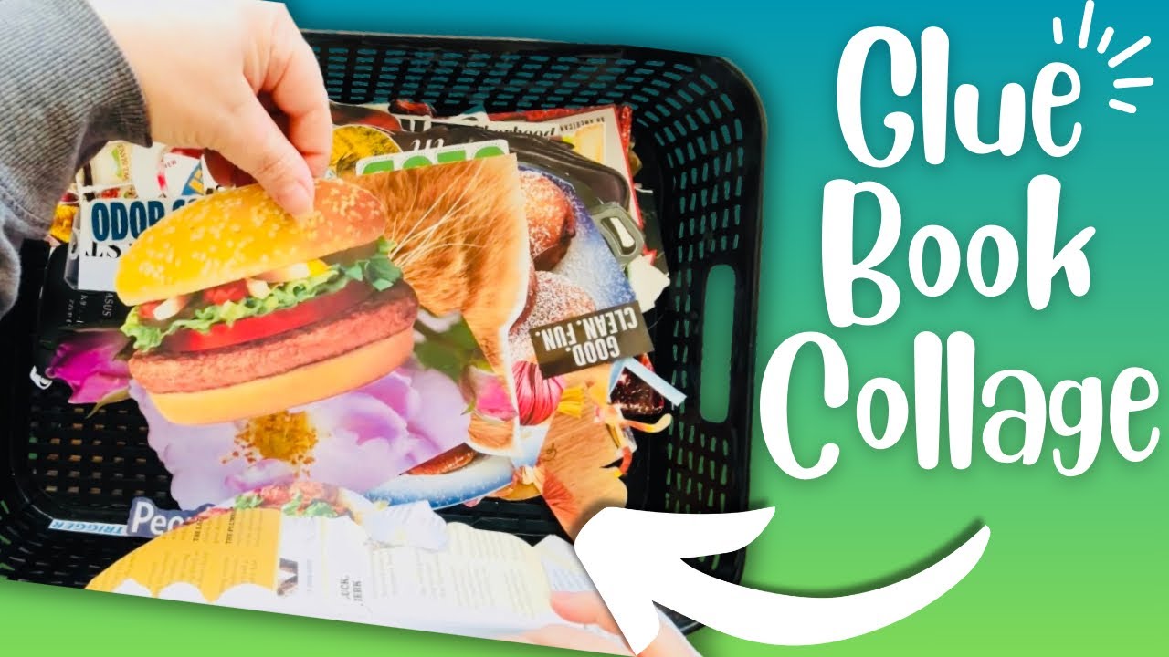 Collage Glue Book | April Giveaway Winners Announced