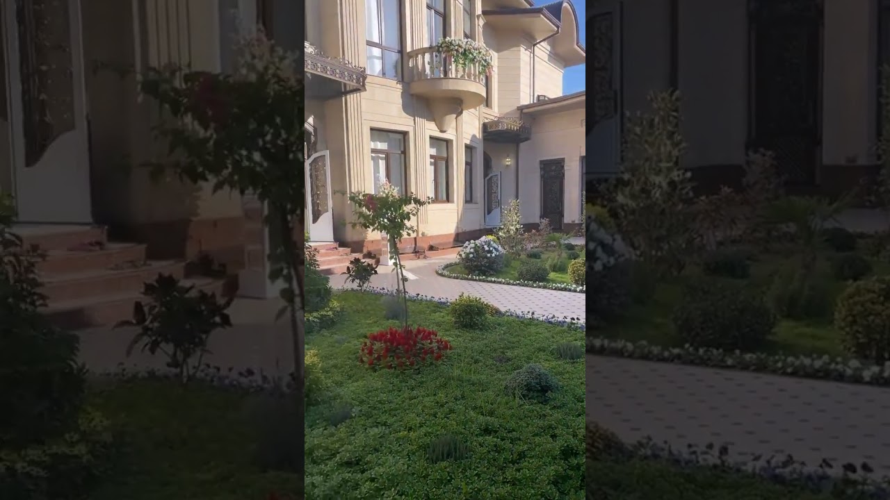 Residential houses in Uzbekistan, located in Central Asia #asian #uzbekistan #travel #vlog #shorts