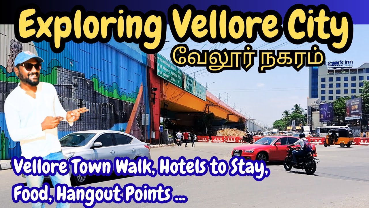Vellore City Walk Polama? | Exploring Vellore Fort, Bus Stand, Food & Cafe | Vellore Hotels to Stay