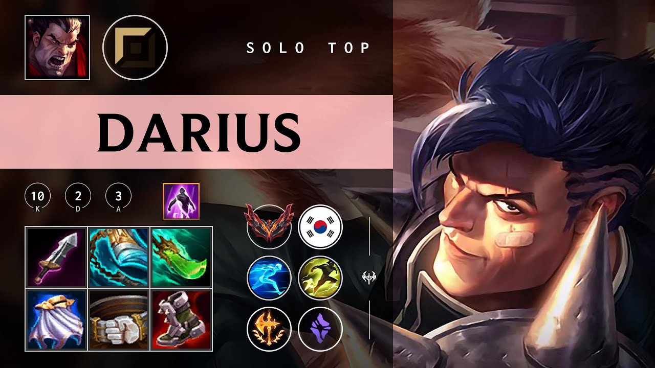 Darius Top vs Ambessa - KR Grandmaster Patch 26.02