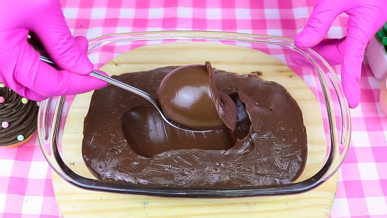 RECHEIO DE CHOCOLATE - APENAS 3 INGREDIENTES