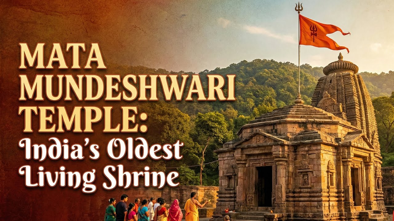 World Oldest Temple 🛕|| Mata Mundeshwari Temple || ARV Series 
