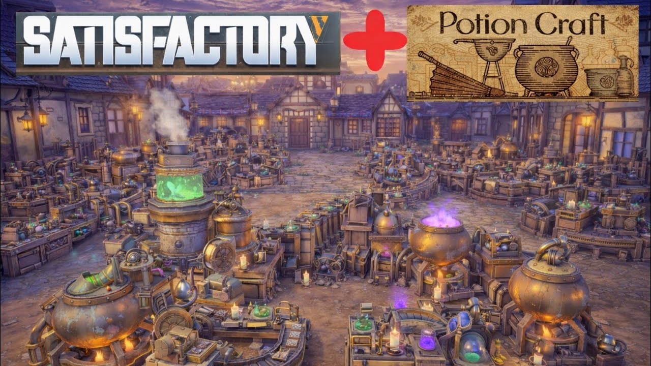 This Factory Game Combines TWO of My Favorite Genres!
