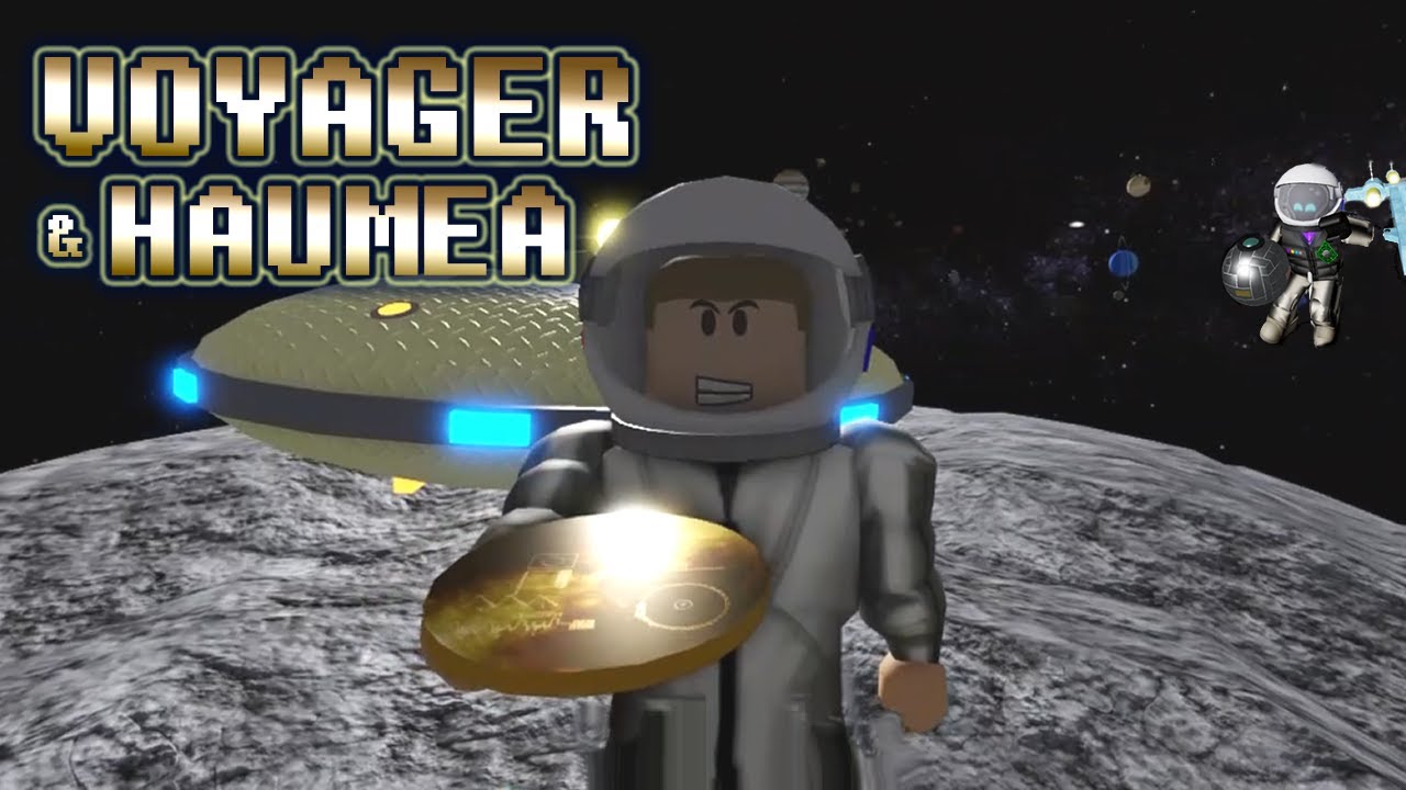 Как получить шар Хаумеа и золотой диск Вояджер в Space Simulator на Roblox