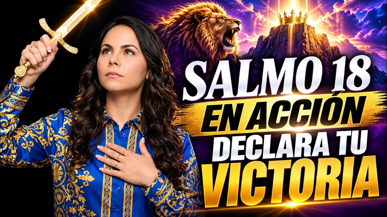 ⚔️ ORACIÓN de GUERRA con el SALMO 18 ¡DECLARA la VICTORIA AHORA!