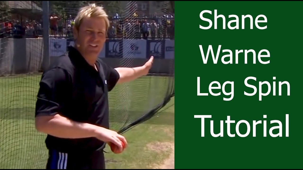Leg Spin Masterclass With Shane Warne - Great Bowling Tips