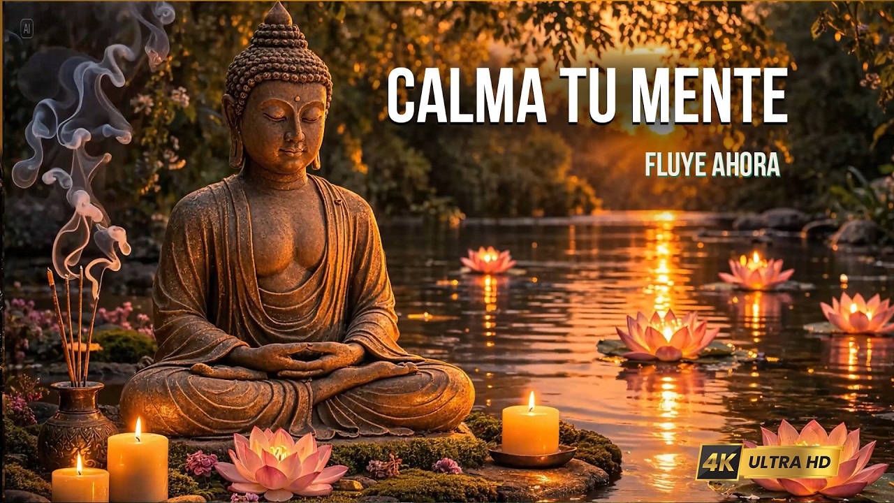 ✨ 3 Horas de Relajación Total: Ambiente Zen, Piano Suave y Lotos al Atardecer para Dormir y Sanar